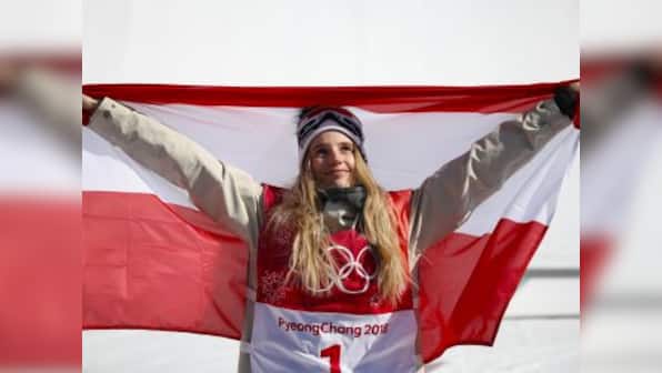 Winter Olympics 2018: World champion Anna Gasser pips American Jamie Anderson to win big air snowboarding gold