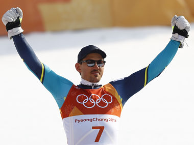 Winter Olympics 2018: Andre Myhrer wins surprise slalom gold as favourite Marcel Hirscher fails to finish Winter Olympics 2018: Andre Myhrer wins surprise slalom gold as favourite Marcel Hirscher fails to finish