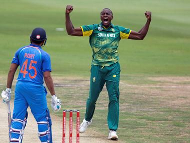 India vs South Africa: Kagiso Rabada fined, handed demerit point for making 'aggressive gestures' at Shikhar Dhawan India vs South Africa: Kagiso Rabada fined, handed demerit point for making 'aggressive gestures' at Shikhar Dhawan
