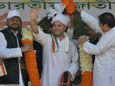 Rahul Gandhi in Tripura says Congress does not make 'false promises' like BJP, urges people to vote for it Rahul Gandhi in Tripura says Congress does not make 'false promises' like BJP, urges people to vote for it