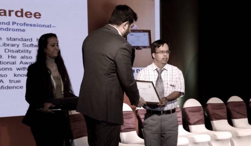 Prathamesh Date is a winner of multiple plaudits including the World Down Syndrome Day Award 2012 for outstanding self-advocacy