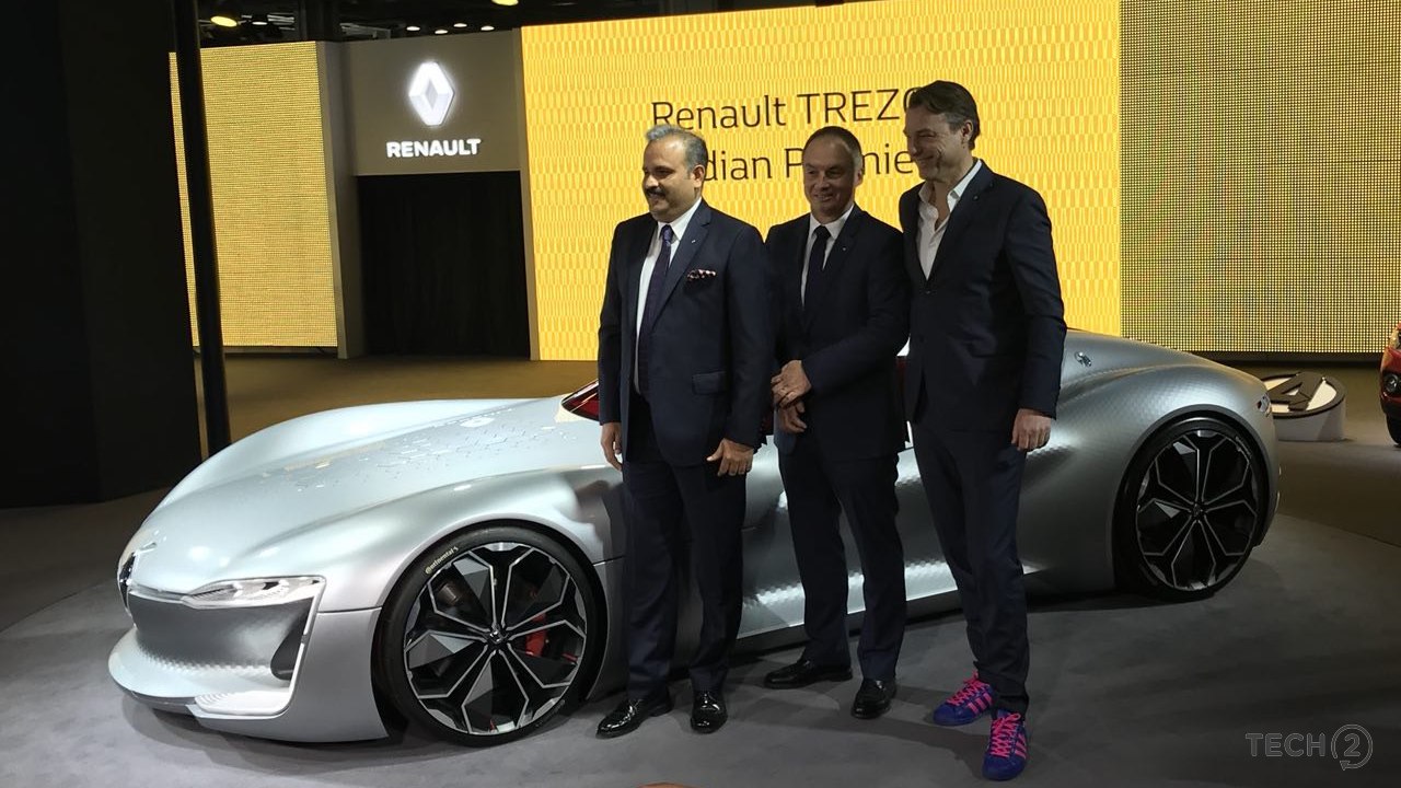 Auto Expo 18 The Sleek Renault Trezor Concept Gives Us A Dreamy Glimpse Of An Electric Future Technology News Firstpost