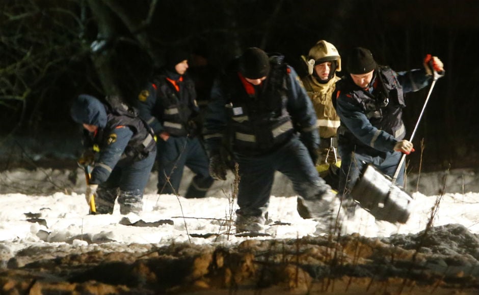 Russia's Investigative Committee said numerous possible causes of the crash would be considered, including weather conditions as the country has experienced record snowfall in recent weeks. Reuters Russia's Investigative Committee said numerous possible causes of the crash would be considered, including weather conditions as the country has experienced record snowfall in recent weeks. Reuters