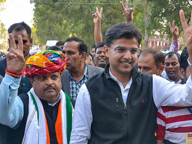 Rajasthan bypoll 2018: Sachin Pilot steers Congress into massive wins; may dislodge 'indispensable' Ashok Gehlot Rajasthan bypoll 2018: Sachin Pilot steers Congress into massive wins; may dislodge 'indispensable' Ashok Gehlot