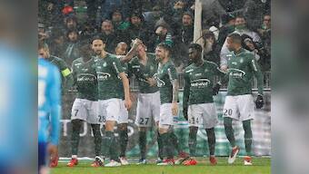 Ligue 1: Robert Beric strikes late to earn Saint-Etienne a point against Marseille in tough playing conditions