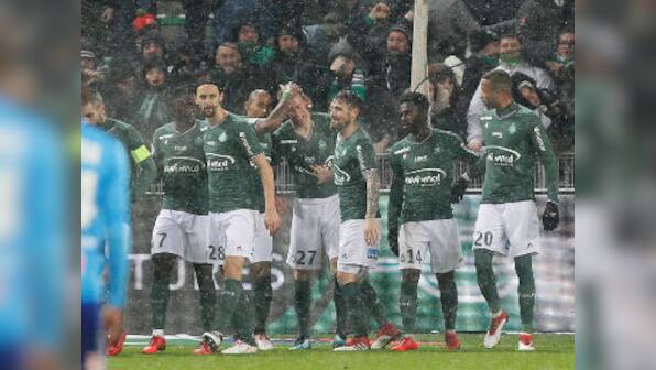 Ligue 1: Robert Beric strikes late to earn Saint-Etienne a point against Marseille in tough playing conditions
