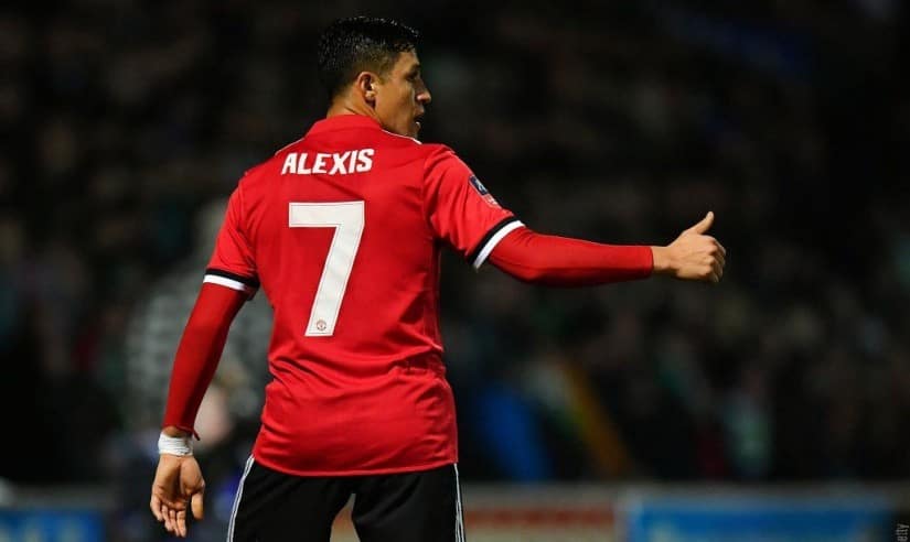 Manchester United signed Alexis Sanchez from Arsenal in a swap deal that saw Henrikh Mkhitaryan head to the Emirates. Image courtesy: Twitter/@ManUtd 