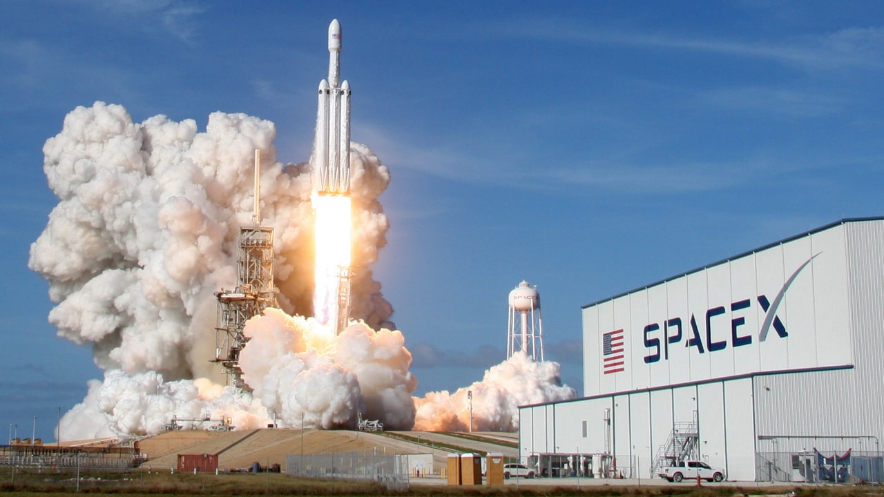 SpaceX Falcon Heavy rocket. Reuters 