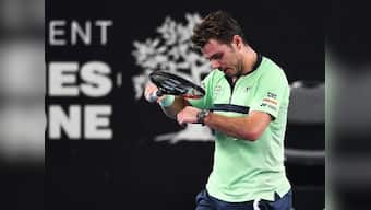 Open 13: Stan Wawrinka retires in second round after knee flares up; Nicolas Mahut upsets Gilles Muller