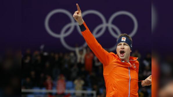 Winter Olympics 2018: Dutch speed skater Sven Kramer races to third straight 5,000 meters gold