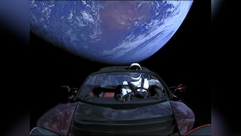 Tesla Roadster which SpaceX sent to space via the Falcon Heavy approaches asteroid belt which is way beyond Mars
