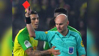 Ligue 1: French referee Tony Chapron handed three-month ban for kicking Nantes player