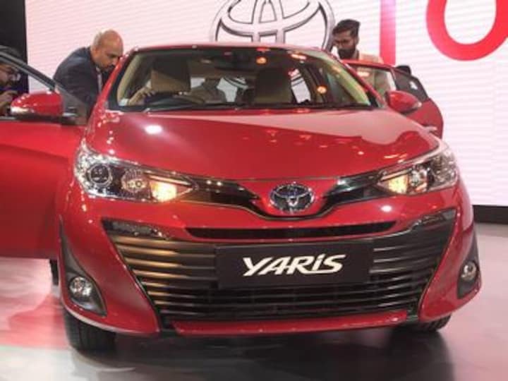 Auto Expo 2018: The Toyota Yaris sedan will arrive in May with a 1.5-litre engine in CVT and MT variants
