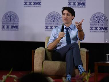 Donald Trump and I are similar, our policies worked well for our economies, says Justin Trudeau at IIM Ahmedabad