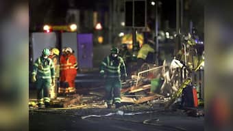 Six injured in Leicester after explosion rocks central English city; British police denies terror links