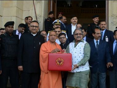 Uttar Pradesh Budget 2018: Yogi Adityanath govt presents Rs 4.28 trillion budget with eye on 2019 Lok Sabha polls Uttar Pradesh Budget 2018: Yogi Adityanath govt presents Rs 4.28 trillion budget with eye on 2019 Lok Sabha polls