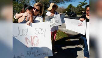 Florida school shooting: Students organise walkouts, sit-ins on school campuses across US to push for tougher gun laws