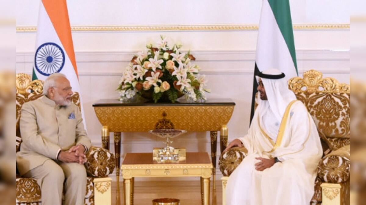 Narendra Modi in UAE: PM meets Crown Prince of Abu Dhabi Mohamed bin ...