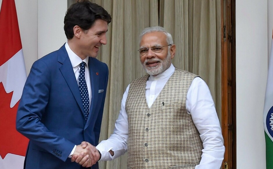 Following the talks, India and Canada inked six pacts, including on energy cooperation, higher education and trade and investment. PTI Following the talks, India and Canada inked six pacts, including on energy cooperation, higher education and trade and investment. PTI