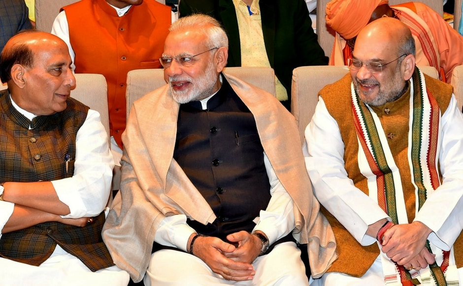 Narendra Modi Meets Party MPs At BJP Parliamentary Meeting; Amit Shah ...