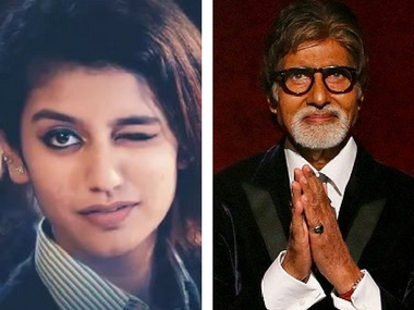 Priya Prakash Varrier finds a fan in Rishi Kapoor; Amitabh Bachchan's Twitter job application: Social Media Stalkers' Guide Priya Prakash Varrier finds a fan in Rishi Kapoor; Amitabh Bachchan's Twitter job application: Social Media Stalkers' Guide