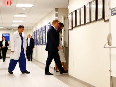 Donald Trumps visits Florida hospital to meet survivors; FBI admits mishandling tip on Nikolas Cruz planning mass shooting