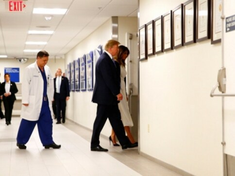 Donald Trumps visits Florida hospital to meet survivors; FBI admits mishandling tip on Nikolas Cruz planning mass shooting Donald Trumps visits Florida hospital to meet survivors; FBI admits mishandling tip on Nikolas Cruz planning mass shooting
