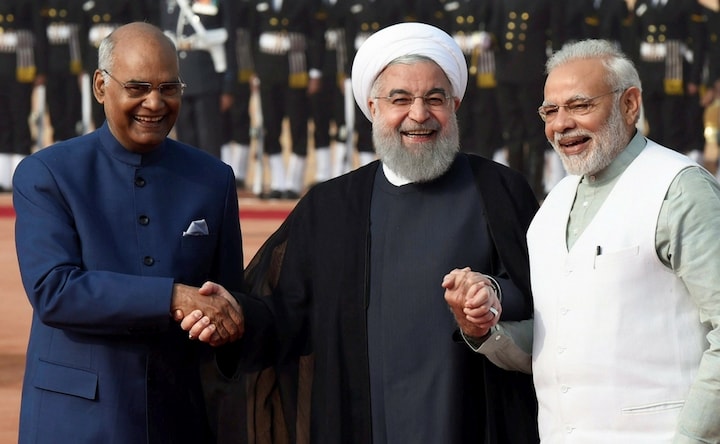 Iranian president Hassan Rouhani meets Narendra Modi, Ram Nath Kovind in New Delhi