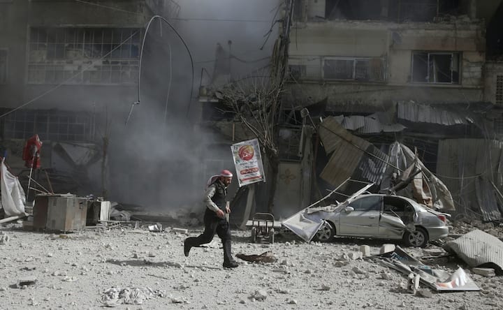 Nearly 70 civilians, including children, killed by state sponsored air strikes in Syria Nearly 70 civilians, including children, killed by state sponsored air strikes in Syria