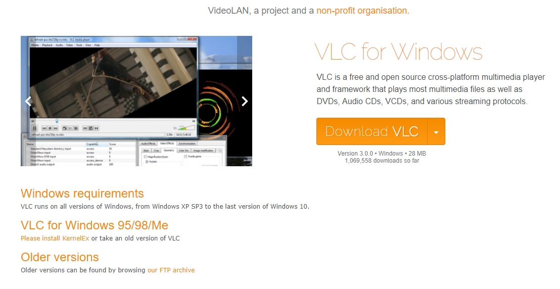 VLC 3.0 is available for Macs, PCs and phones