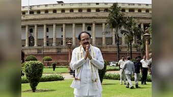 Opposition expresses regret for boycotting RS proceedings, says it has 'highest respect' for chairman after meeting Venkaiah Naidu