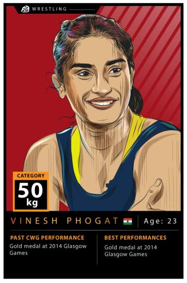  Commonwealth Games 2018: Vinesh Phogat looks to bury ghosts of Rio Olympics with another gold medal at event
