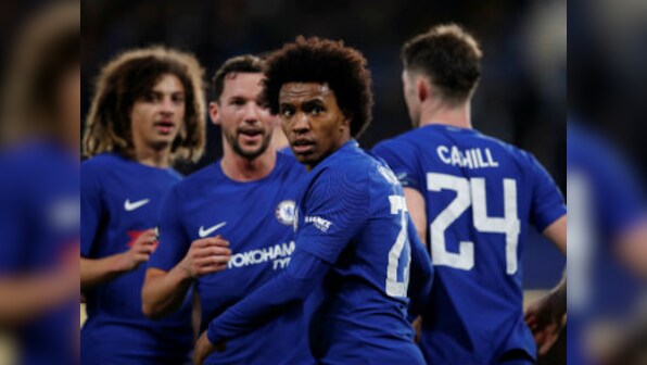 FA Cup: Willian brace guides Chelsea to comfortable win over Hull City; Riyad Mahrez stars on Leicester return