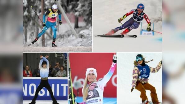 Winter Olympics 2018: From Lindsey Vonn to Martin Fourcade, athletes to watch out for at Pyeongchang