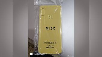 Another Xiaomi Mi 6X leak highlights the phone’s iPhone X-like camera bump