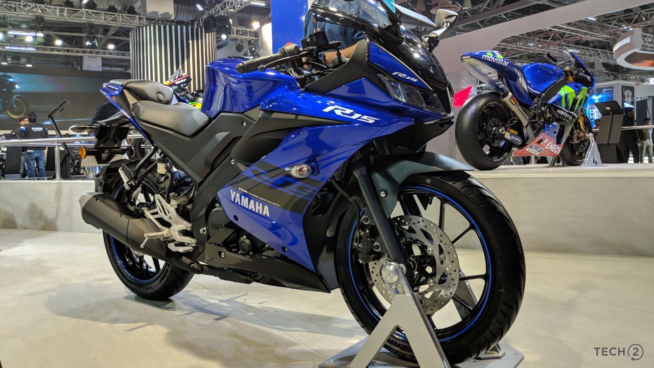 Yamaha Yzf R15 M Revealed Fully Undisguised In Leaked Images Features Confirmed