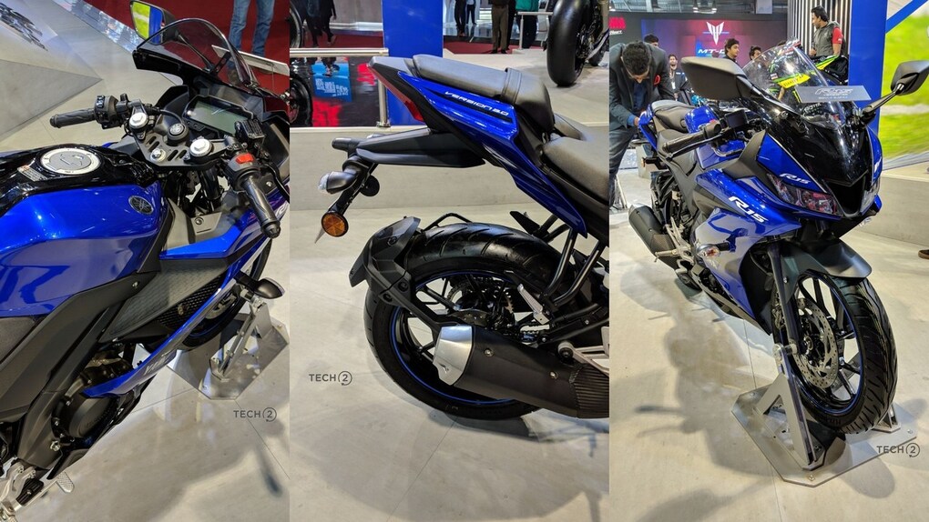 Auto Expo 2018 Yamaha R15 V3.0 launched at Rs 1.25 lakh retains the