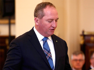 Australia deputy prime minister Barnaby Joyce quits Cabinet over harassment claim, will not resign from Parliament Australia deputy prime minister Barnaby Joyce quits Cabinet over harassment claim, will not resign from Parliament
