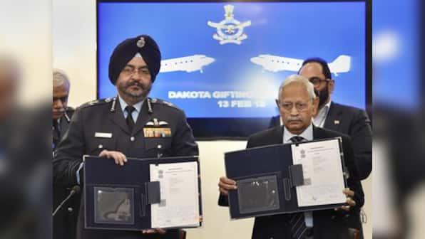 Acquired from scrap, restored World War II-era Dakota aircraft to join IAF fleet in March
