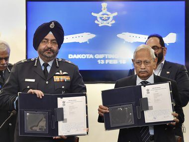 Acquired from scrap, restored World War II-era Dakota aircraft to join IAF fleet in March Acquired from scrap, restored World War II-era Dakota aircraft to join IAF fleet in March