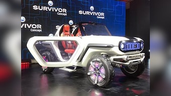 Auto Expo 2018: Maruti Suzuki e-Survivor concept SUV features the company's experimental, low-emission hybrid system