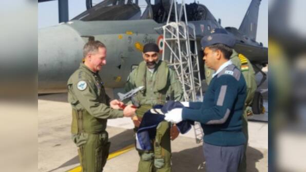 US Air Force General David L Goldfein flies IAF light combat aircraft Tejas in Jodhpur