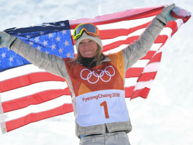 Winter Olympics 2018: Jamie Anderson survives high winds, crash to defend women's slopestyle snowboarding title Winter Olympics 2018: Jamie Anderson survives high winds, crash to defend women's slopestyle snowboarding title