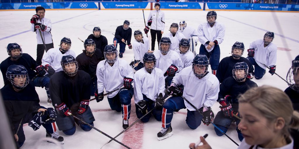 Winter Olympics 2018 Five Medals Up For Grabs On Day 1 As Unified Korean Ice Hockey Team Make 