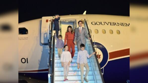 Canadian prime minister Justin Trudeau arrives in India for eight-day visit, MEA tweets, 'Namaste'