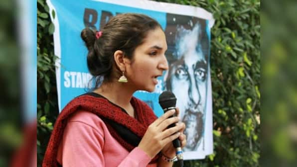 ABVP members allegedly attack DU student activist Kawalpreet Kaur at event on online harassment of women