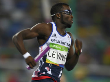 British sprinter Nigel Levine provisionally suspended by UK Anti-Doping over failed drugs test British sprinter Nigel Levine provisionally suspended by UK Anti-Doping over failed drugs test