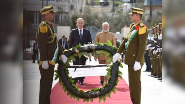 Narendra Modi's Ramallah 'outreach' policy could go a long way in establishing peace between Israel, Palestine