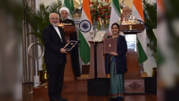Narendra Modi hails Hassan Rouhani's vision for Chabahar port; India, Iran agree to cooperate in trade, finance