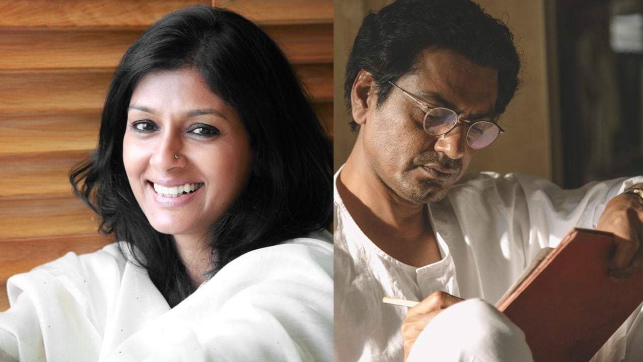 Nandita Das. Nawazuddin Siddhiqui as Manto. File image